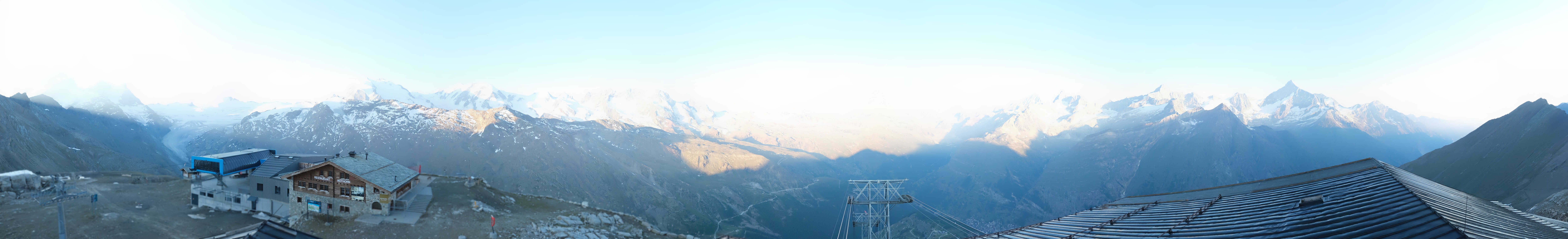 Archiv Foto Webcam Panoramablick vom Rothorn