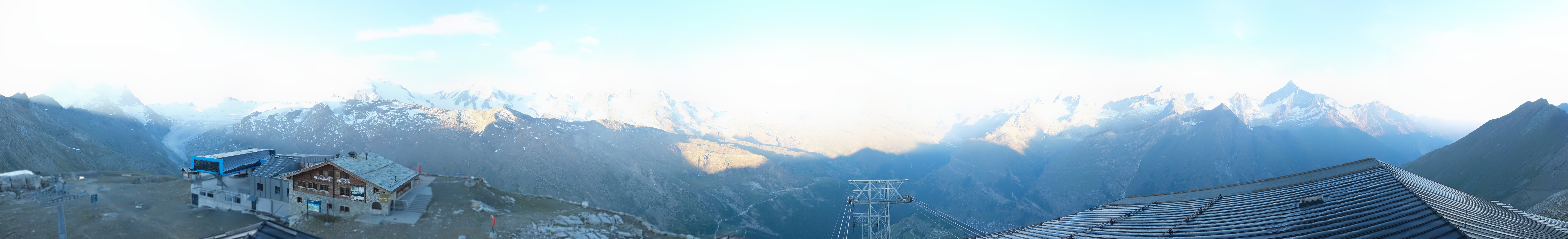 Archiv Foto Webcam Panoramablick vom Rothorn