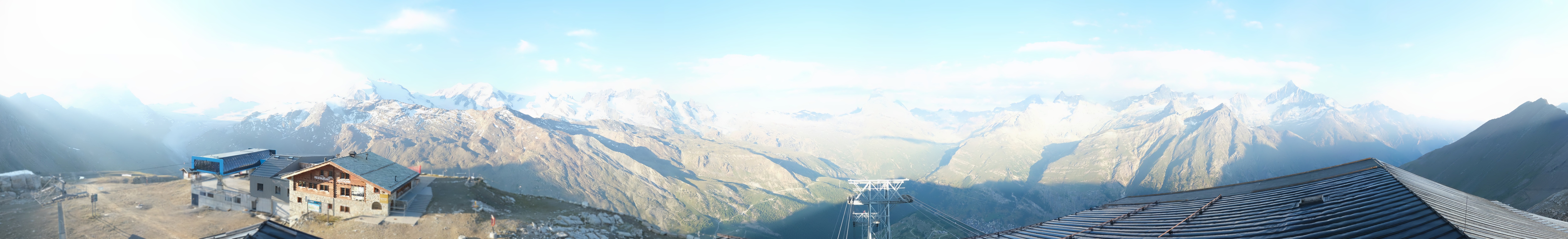Archiv Foto Webcam Panoramablick vom Rothorn