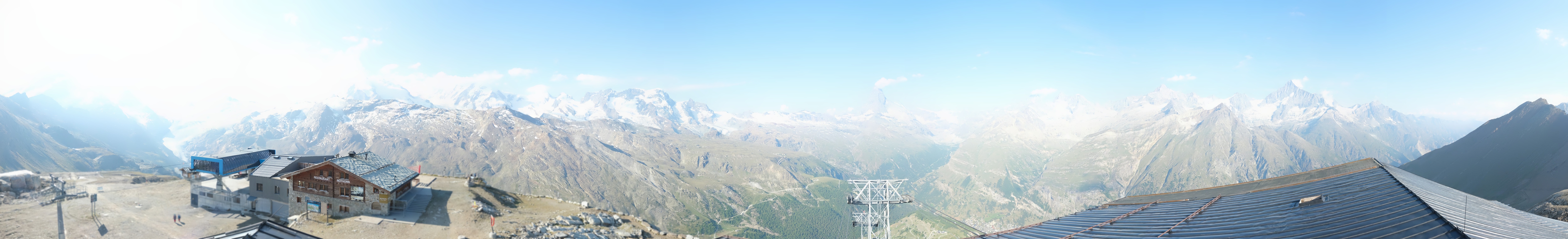Archived image Webcam Panoramic view from Rothorn