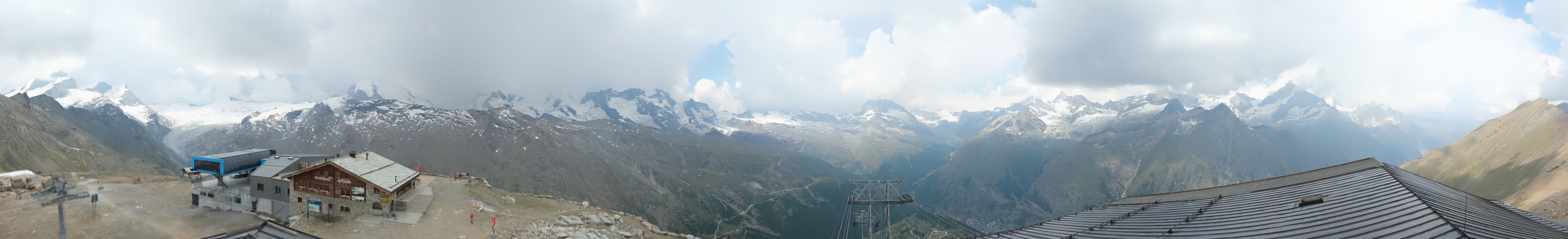 Archived image Webcam Panoramic view from Rothorn