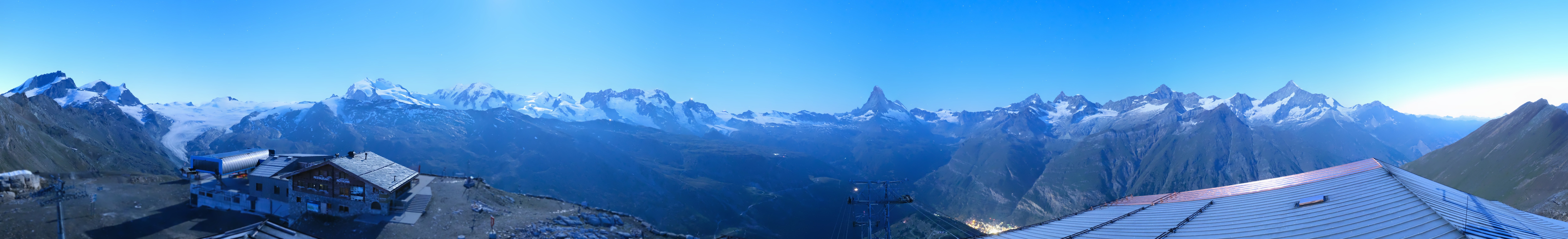 Archiv Foto Webcam Panoramablick vom Rothorn