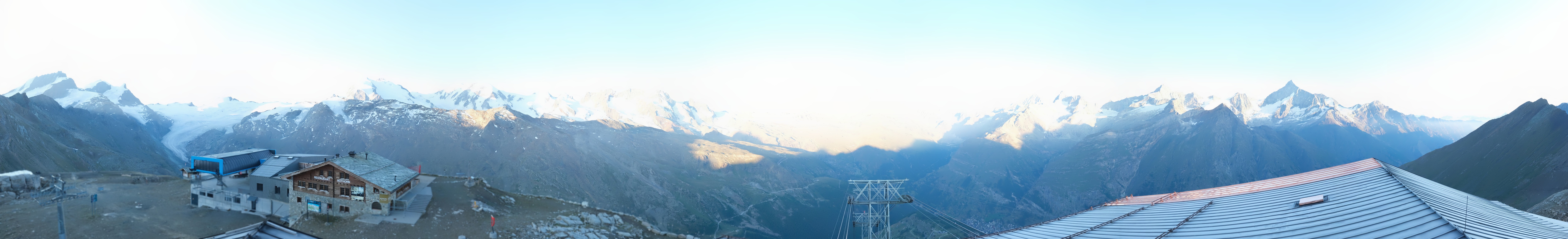 Archiv Foto Webcam Panoramablick vom Rothorn