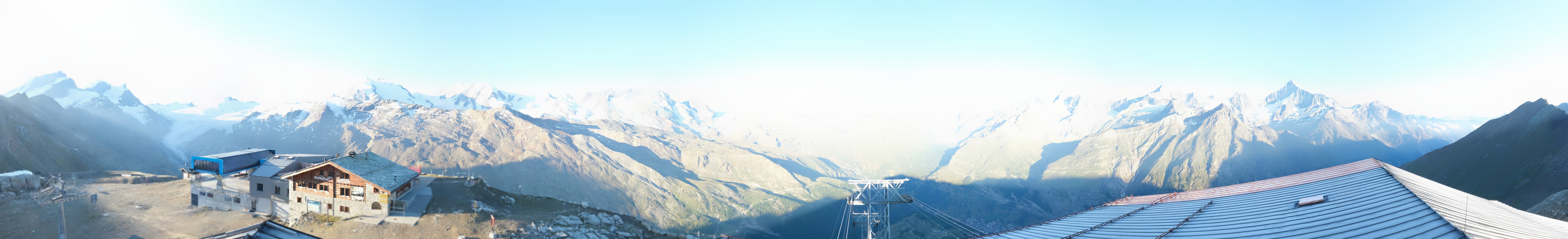 Archiv Foto Webcam Panoramablick vom Rothorn