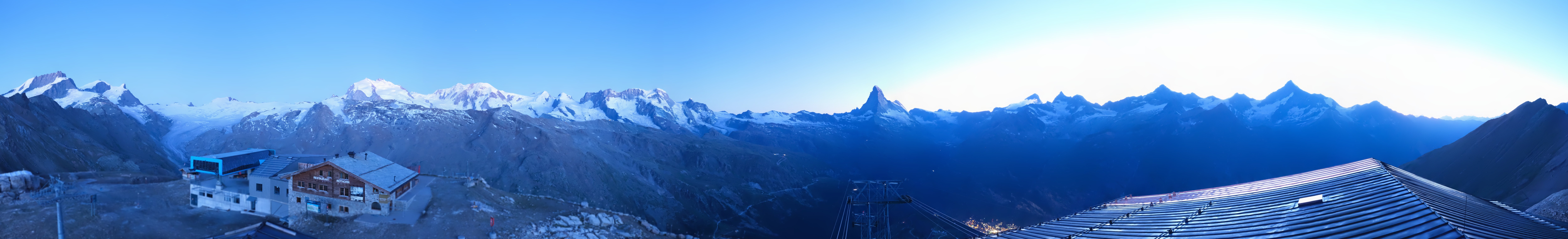 Archiv Foto Webcam Panoramablick vom Rothorn