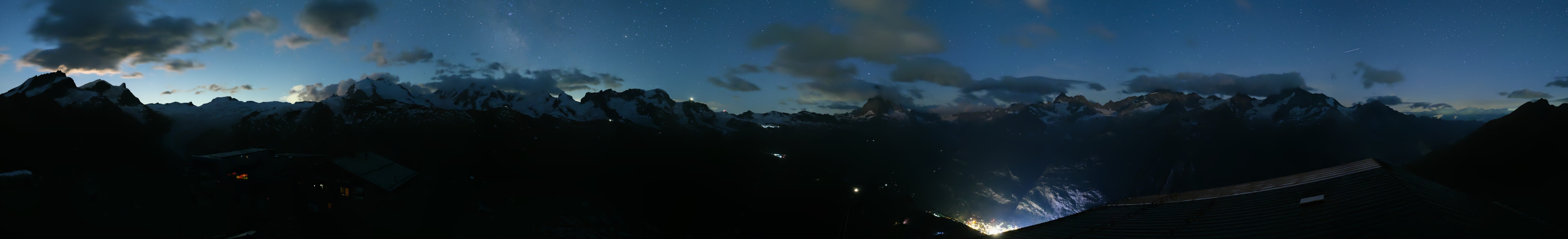 Archived image Webcam Panoramic view from Rothorn