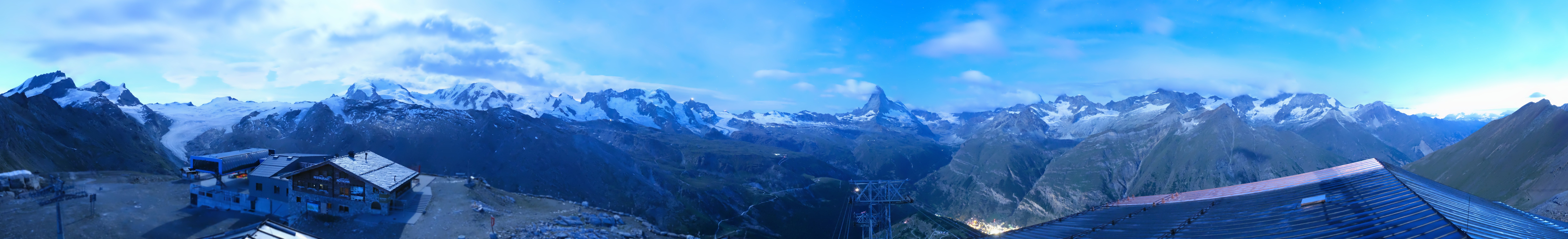 Archived image Webcam Panoramic view from Rothorn