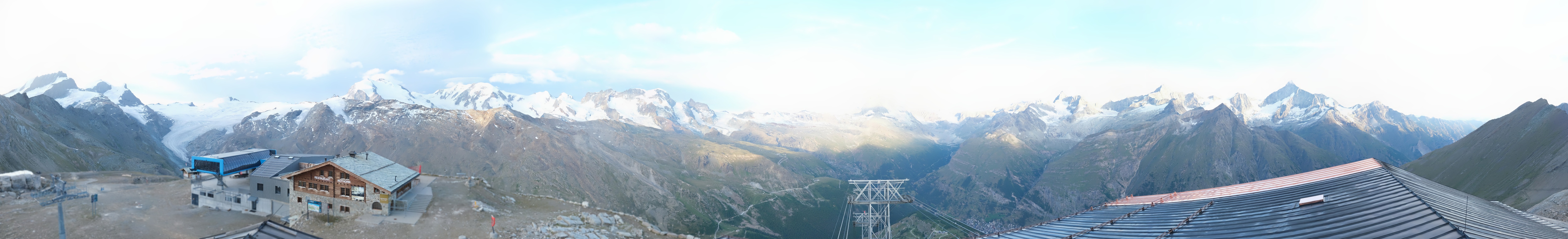 Archived image Webcam Panoramic view from Rothorn
