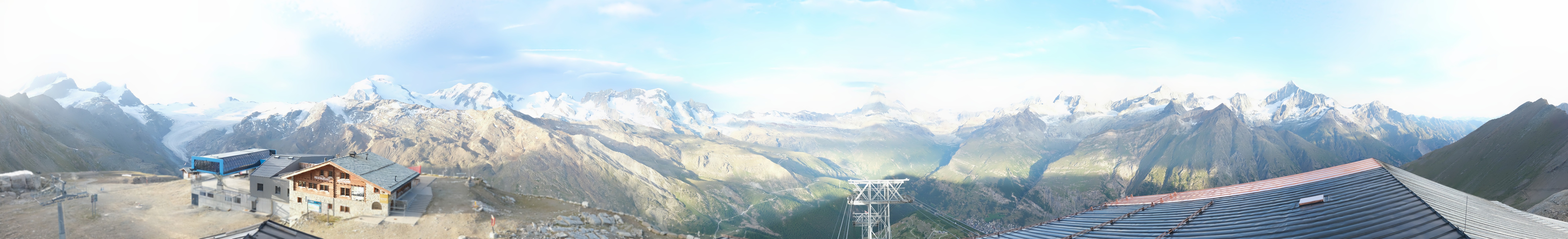 Archived image Webcam Panoramic view from Rothorn