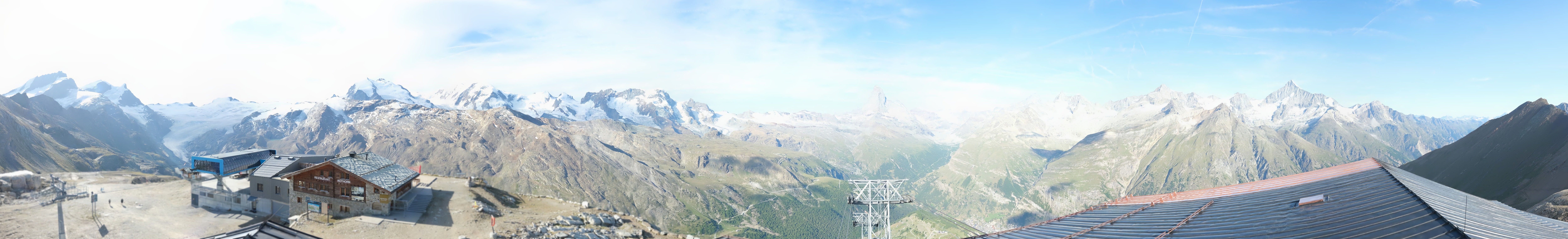 Archived image Webcam Panoramic view from Rothorn