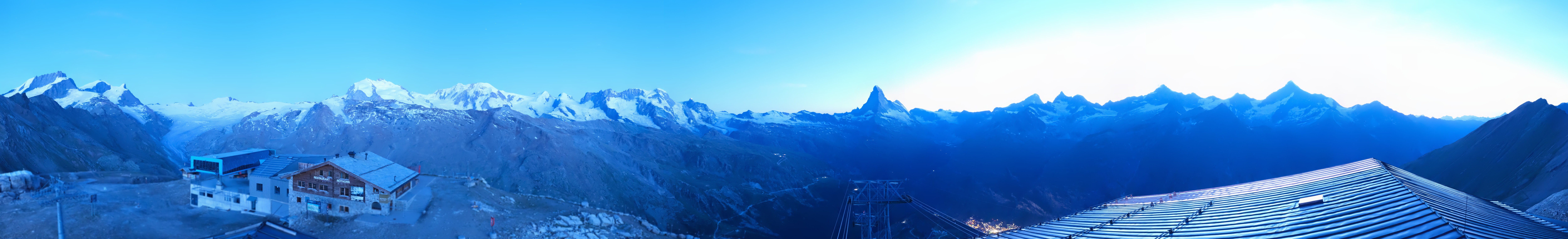 Archiv Foto Webcam Panoramablick vom Rothorn