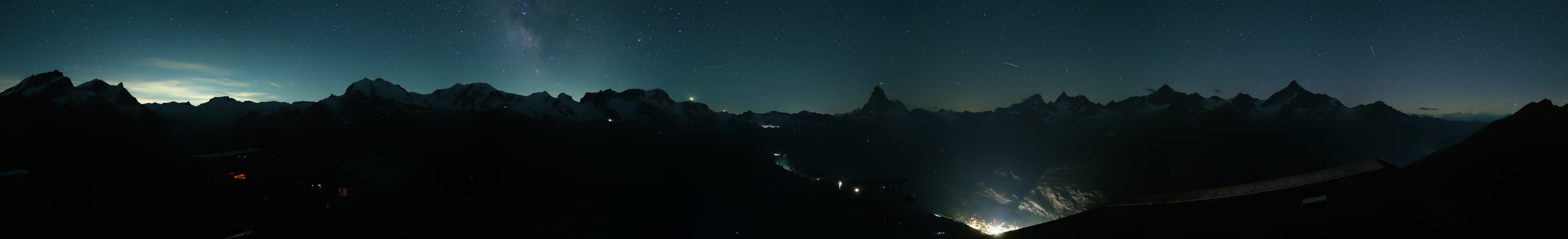 Archiv Foto Webcam Panoramablick vom Rothorn