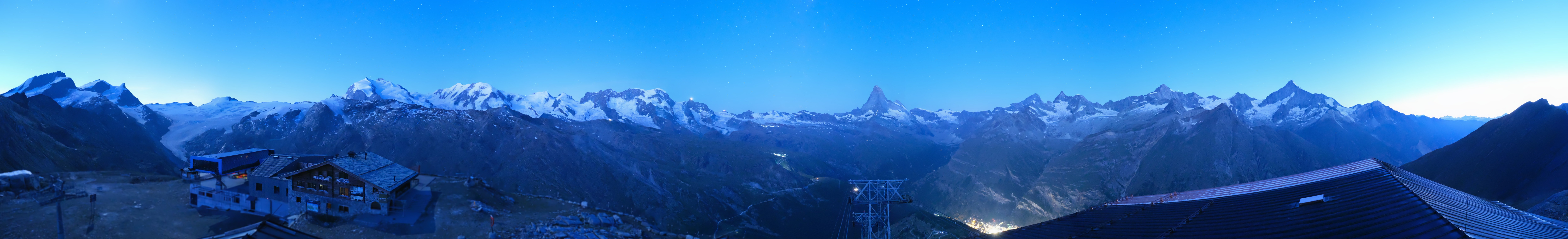 Archiv Foto Webcam Panoramablick vom Rothorn