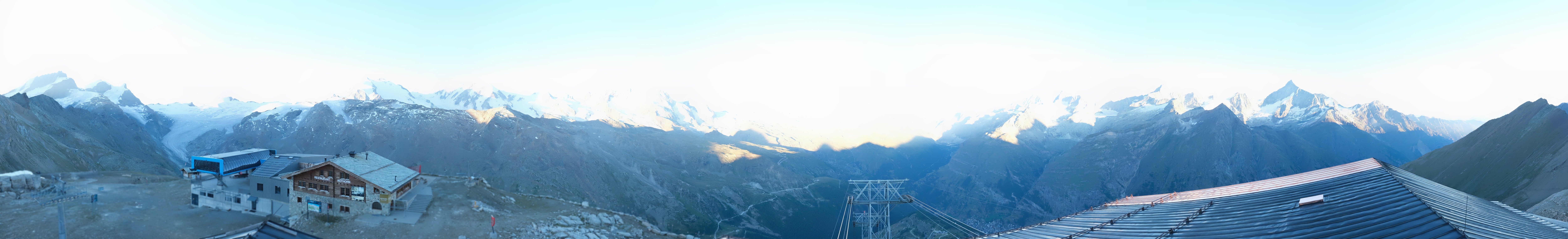 Archiv Foto Webcam Panoramablick vom Rothorn