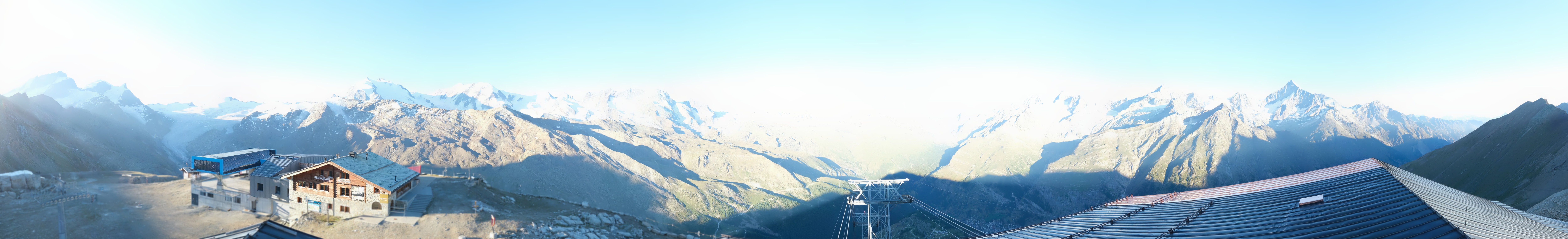 Archiv Foto Webcam Panoramablick vom Rothorn