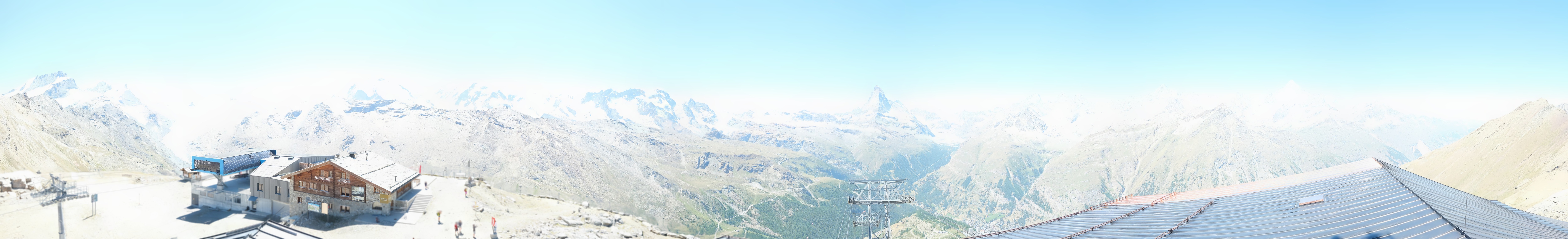 Archiv Foto Webcam Panoramablick vom Rothorn