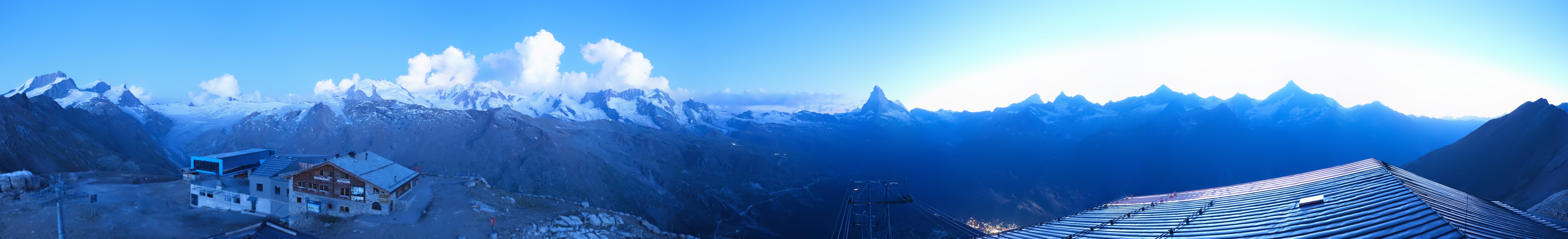 Archiv Foto Webcam Panoramablick vom Rothorn