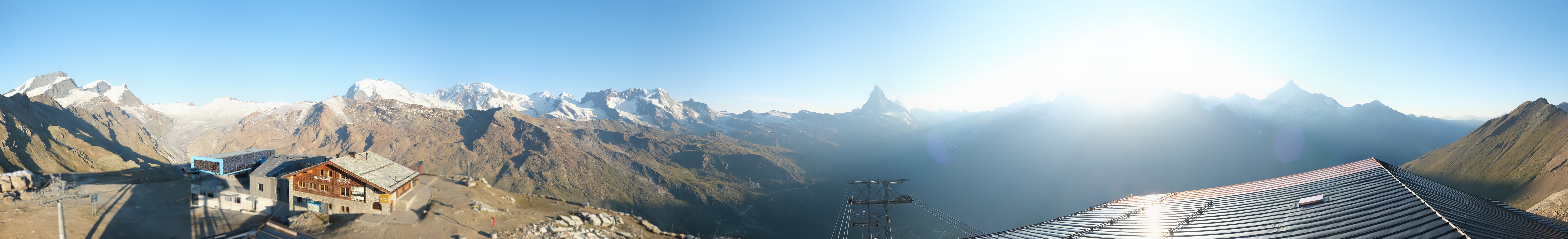 Archiv Foto Webcam Panoramablick vom Rothorn
