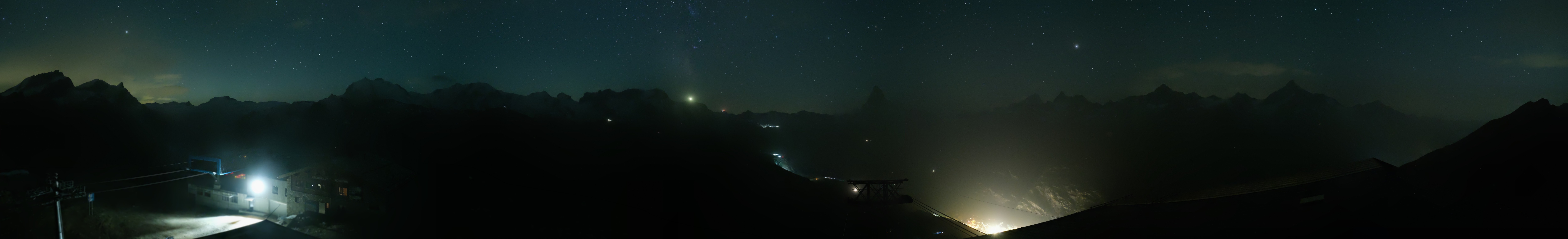 Archived image Webcam Panoramic view from Rothorn