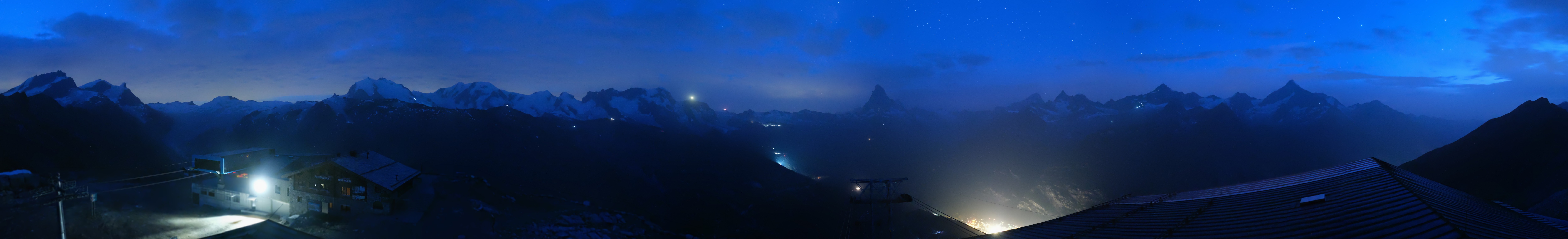 Archived image Webcam Panoramic view from Rothorn
