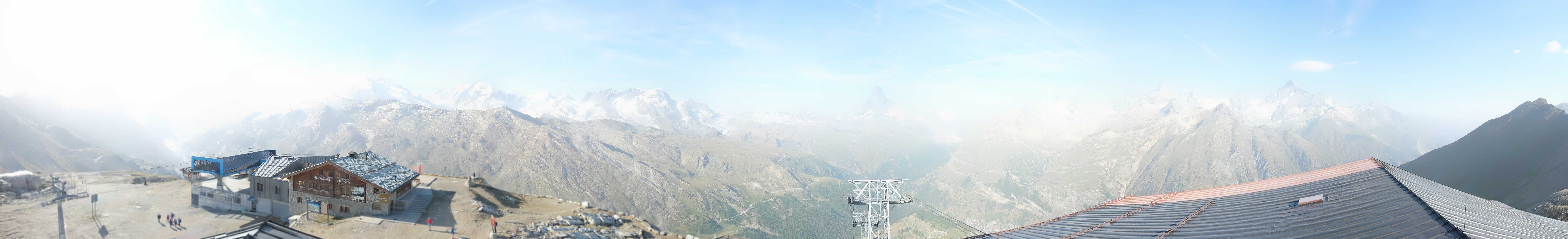 Archived image Webcam Panoramic view from Rothorn