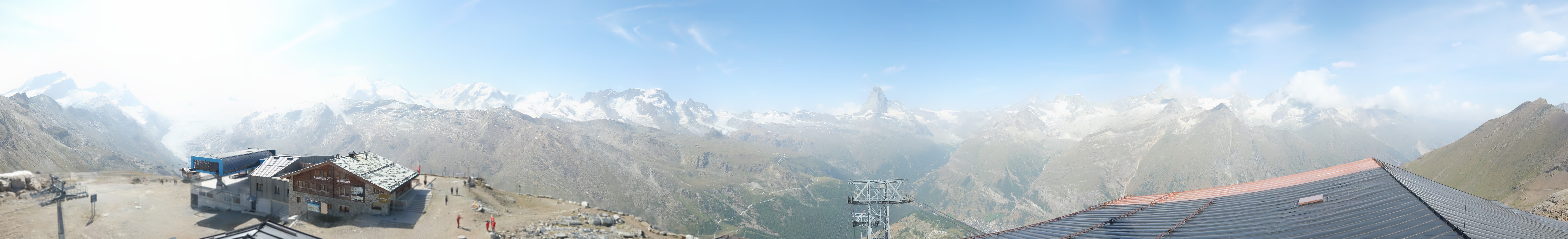 Archived image Webcam Panoramic view from Rothorn