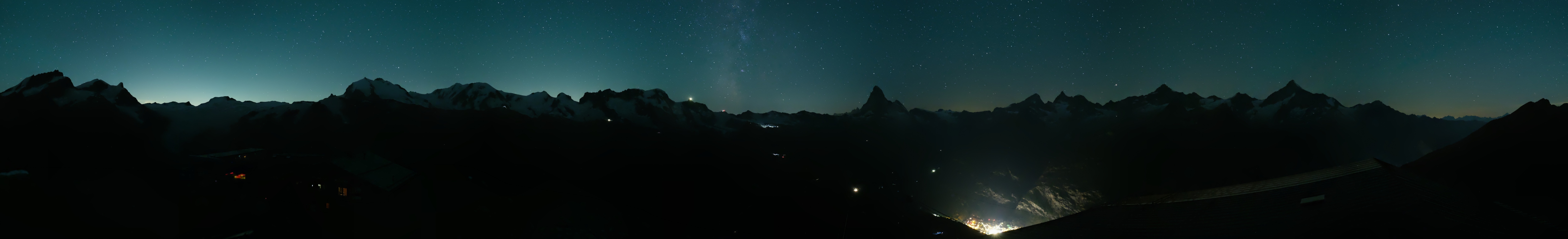 Archiv Foto Webcam Panoramablick vom Rothorn