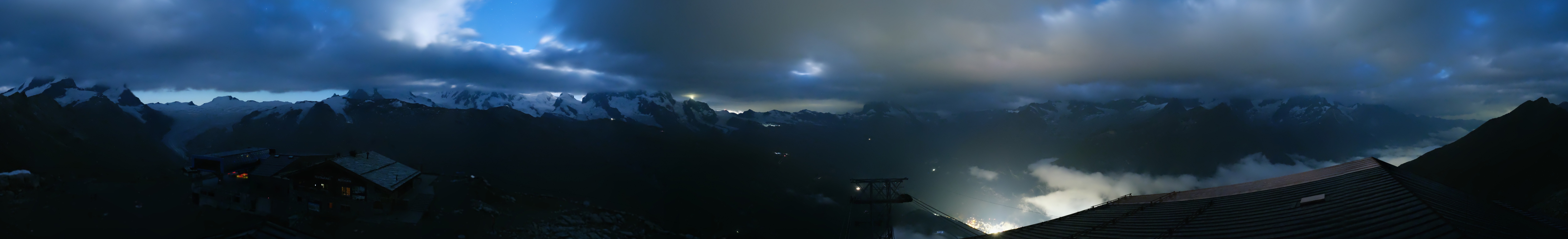 Archived image Webcam Panoramic view from Rothorn