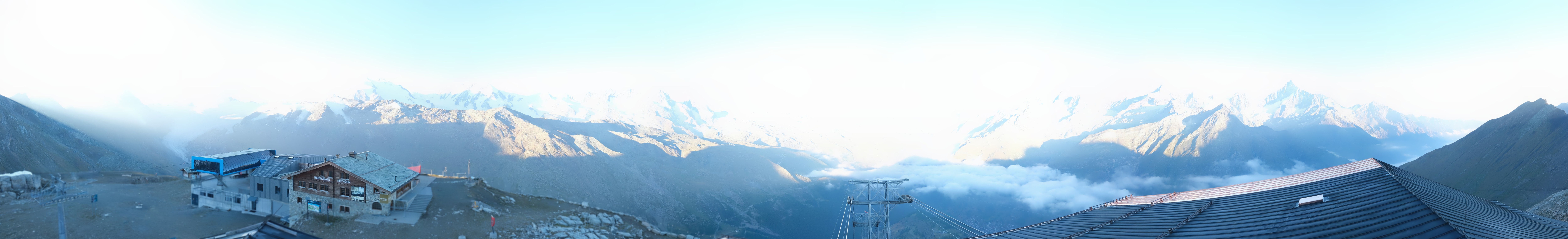 Archived image Webcam Panoramic view from Rothorn
