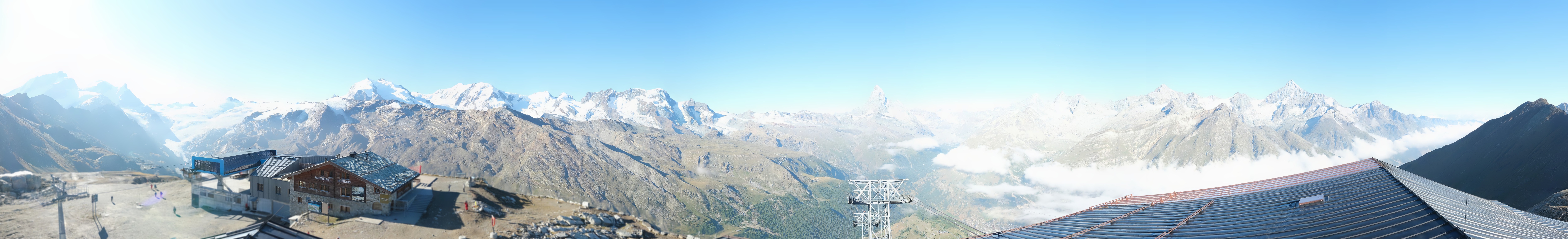 Archived image Webcam Panoramic view from Rothorn
