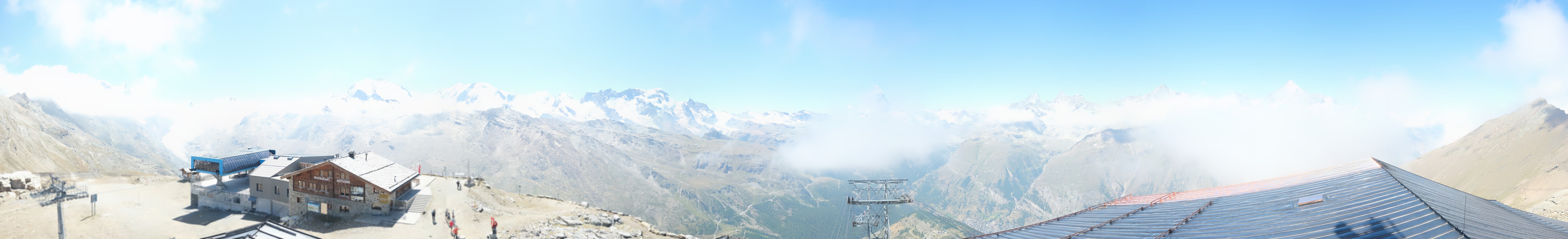 Archived image Webcam Panoramic view from Rothorn