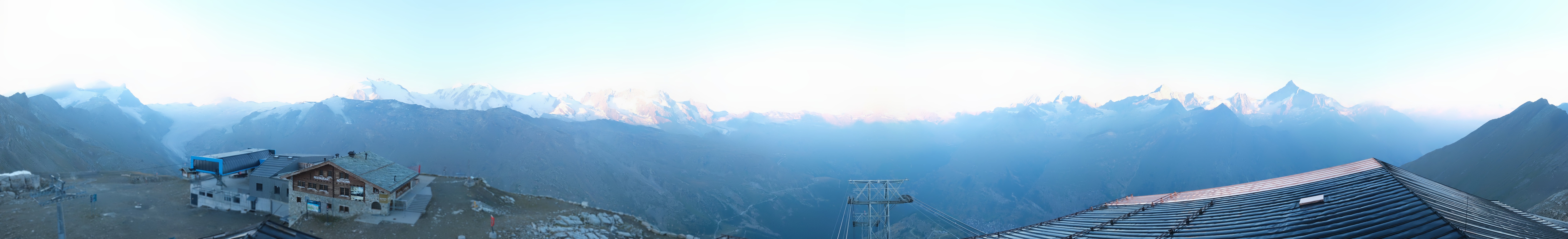 Archiv Foto Webcam Panoramablick vom Rothorn