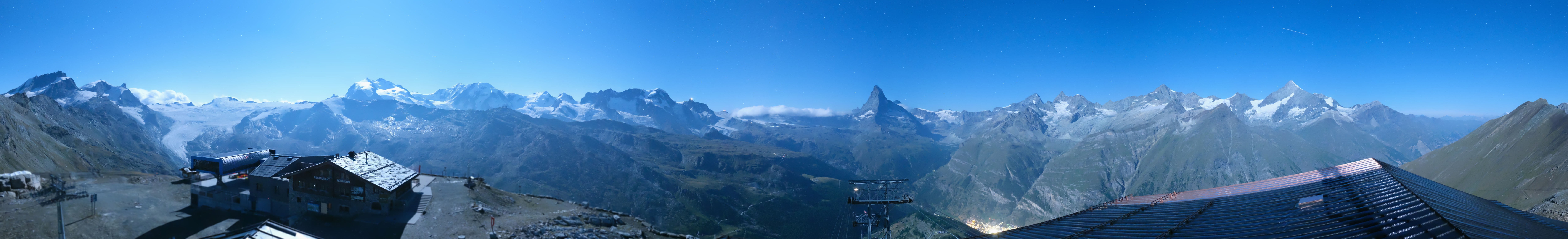 Archiv Foto Webcam Panoramablick vom Rothorn