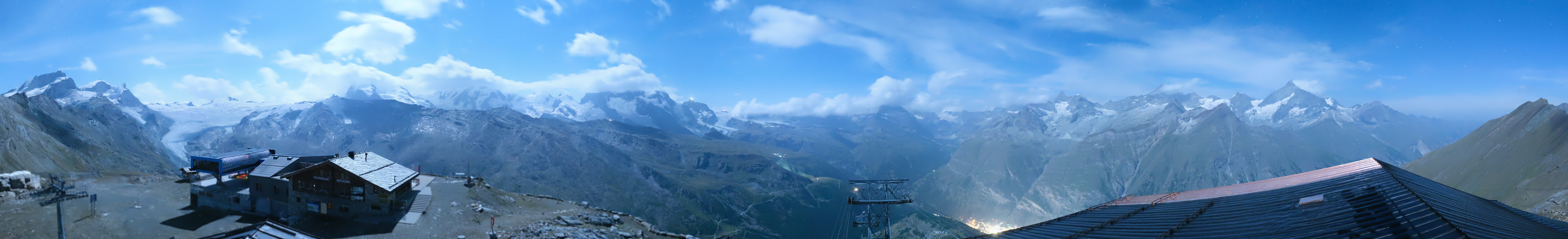 Archiv Foto Webcam Panoramablick vom Rothorn