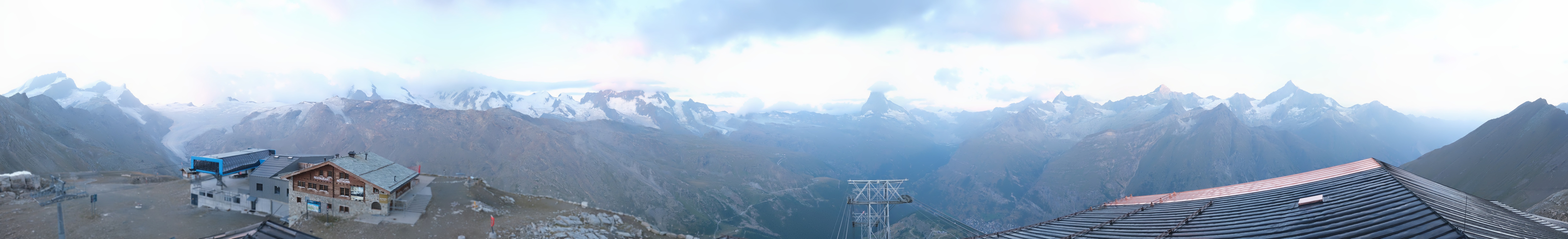 Archiv Foto Webcam Panoramablick vom Rothorn