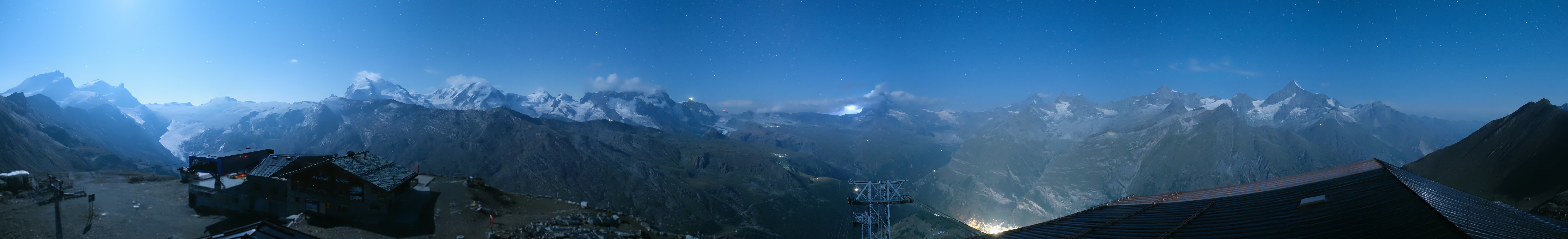 Archiv Foto Webcam Panoramablick vom Rothorn