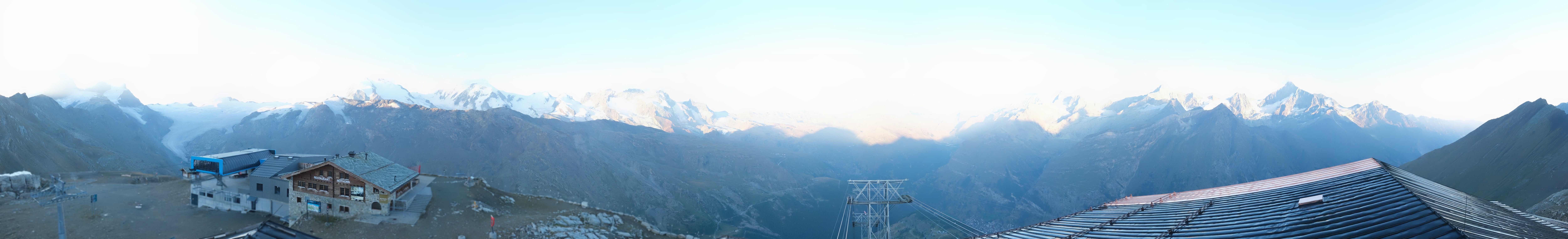 Archiv Foto Webcam Panoramablick vom Rothorn