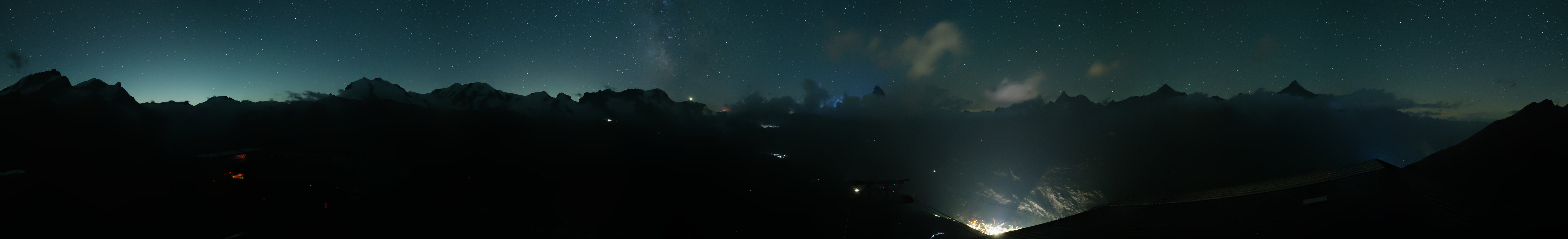 Archiv Foto Webcam Panoramablick vom Rothorn