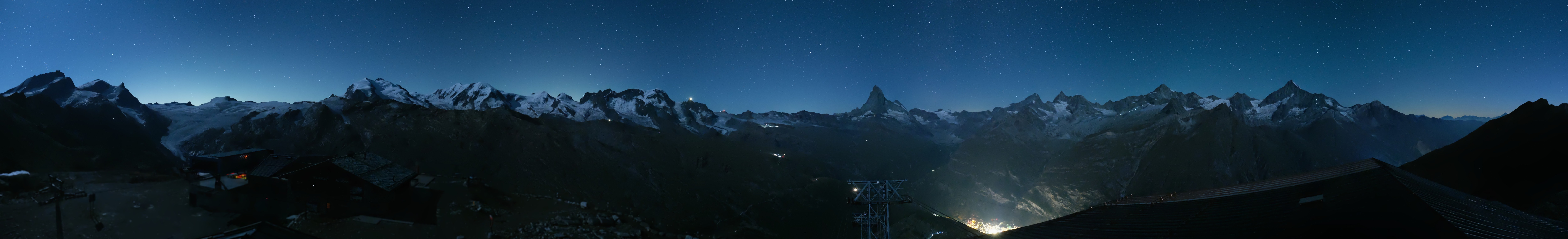 Archiv Foto Webcam Panoramablick vom Rothorn