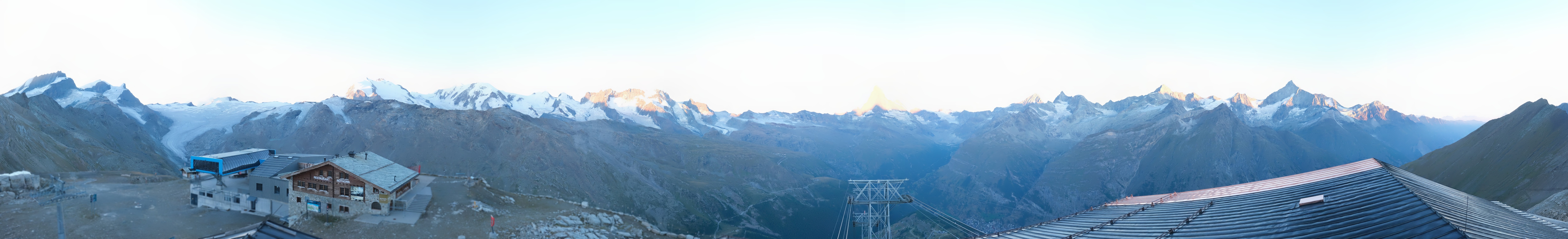 Archiv Foto Webcam Panoramablick vom Rothorn