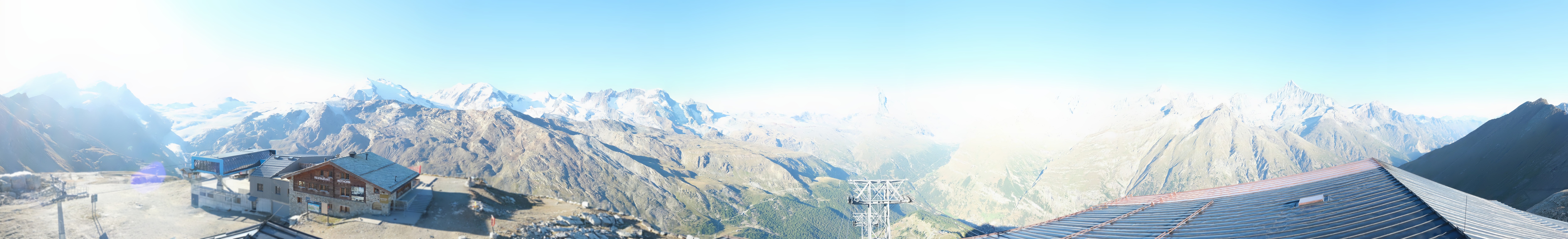 Archiv Foto Webcam Panoramablick vom Rothorn
