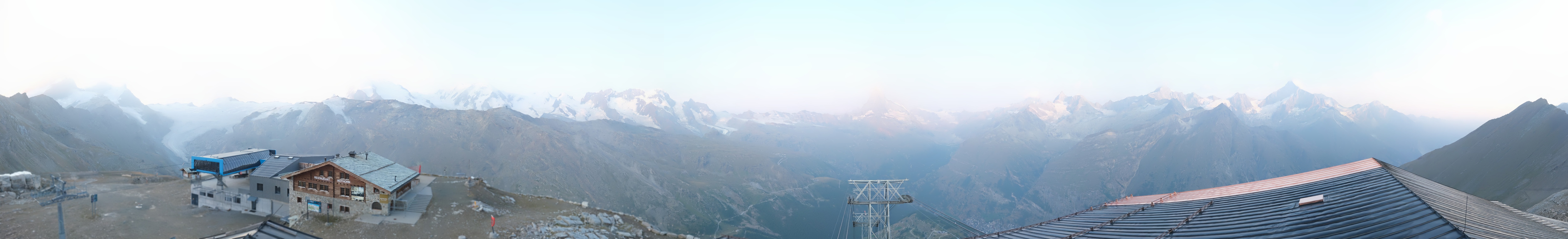 Archiv Foto Webcam Panoramablick vom Rothorn