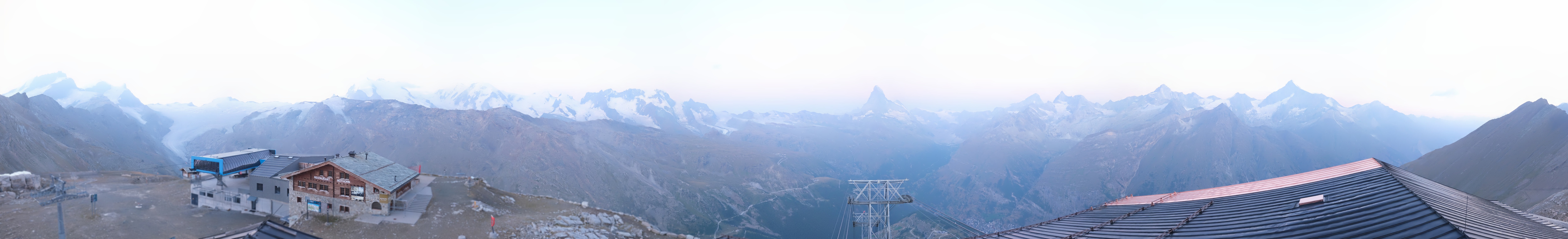 Archiv Foto Webcam Panoramablick vom Rothorn