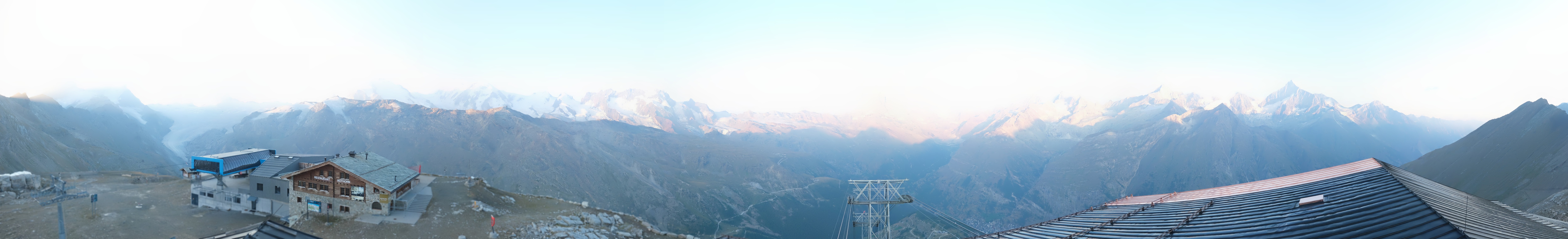 Archiv Foto Webcam Panoramablick vom Rothorn