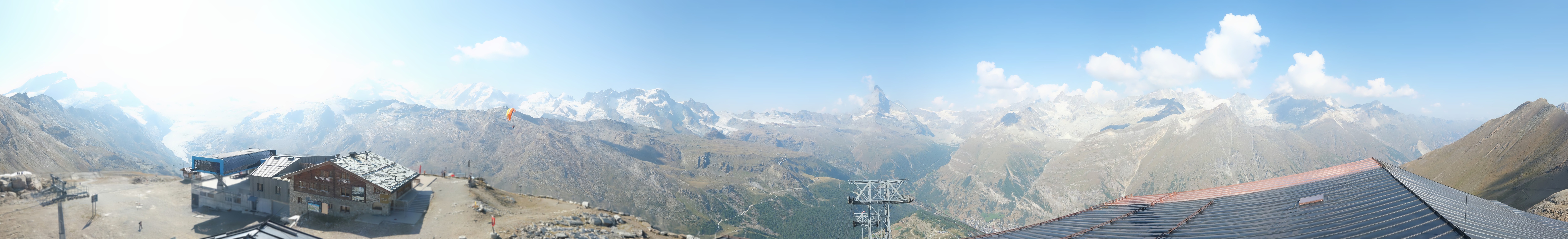 Archiv Foto Webcam Panoramablick vom Rothorn