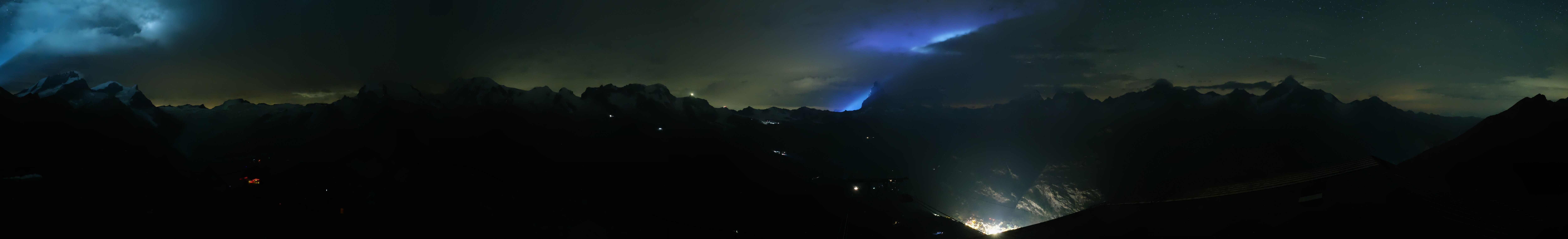 Archiv Foto Webcam Panoramablick vom Rothorn