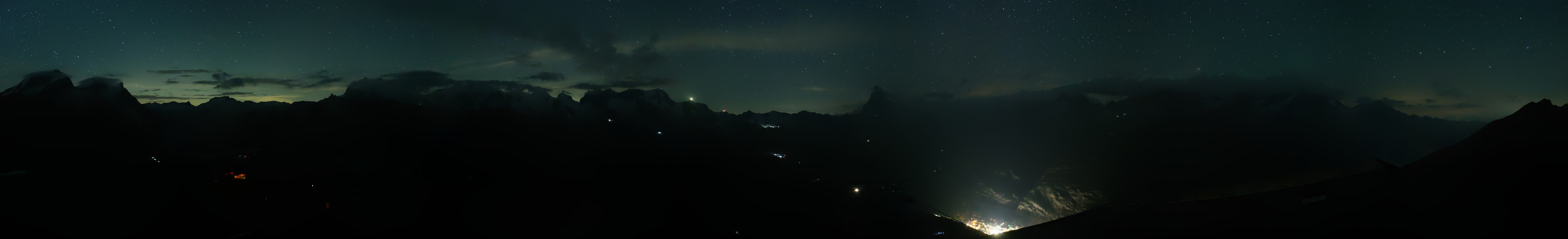 Archiv Foto Webcam Panoramablick vom Rothorn