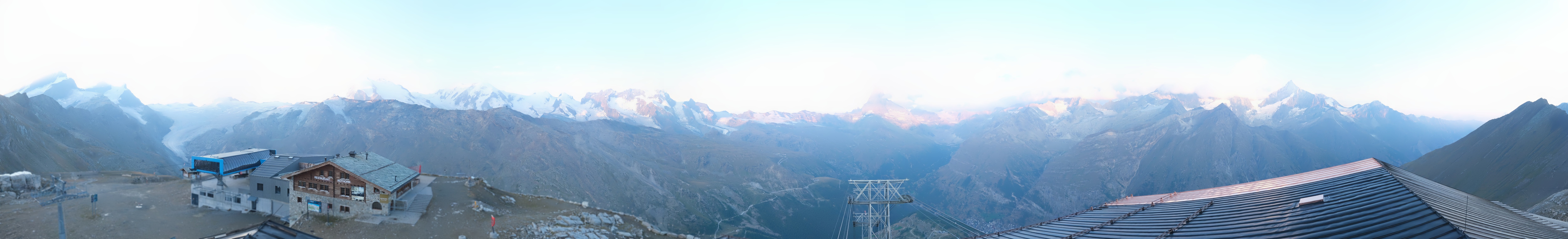 Archiv Foto Webcam Panoramablick vom Rothorn