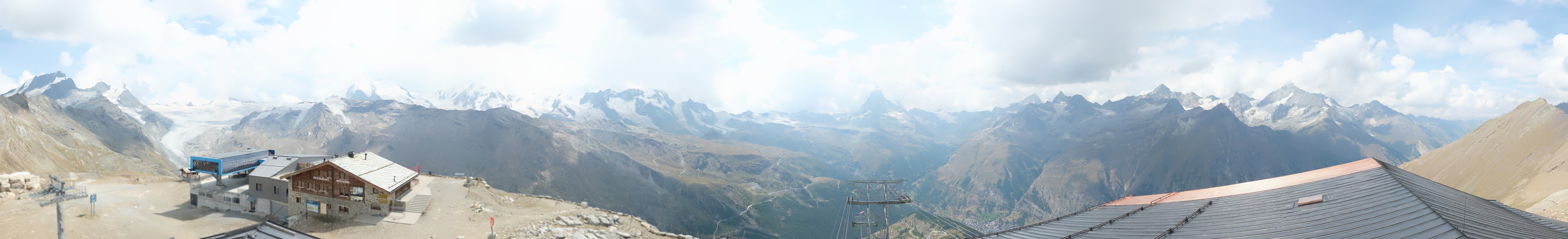 Archiv Foto Webcam Panoramablick vom Rothorn