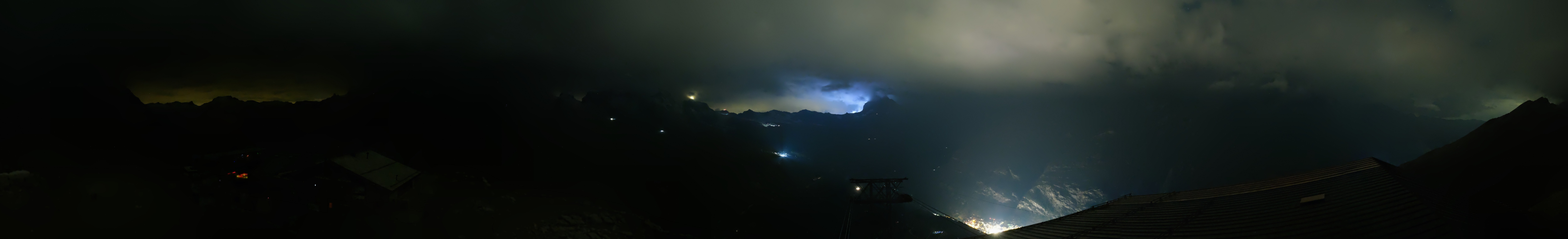 Archived image Webcam Panoramic view from Rothorn
